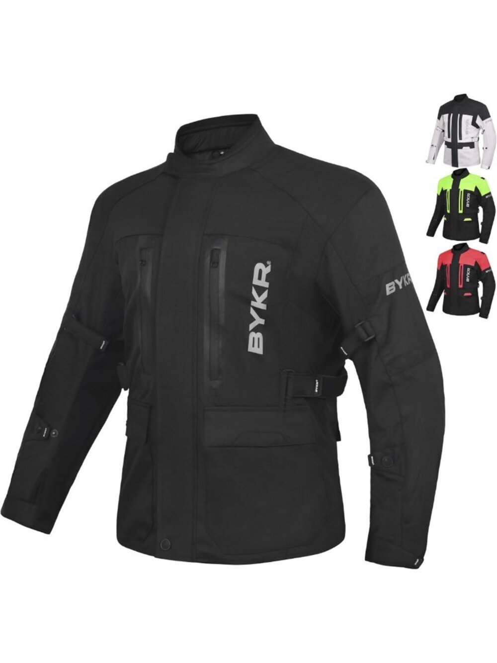 Unisex Adventure Touring Motorcycle Jacket - CE Armored Enduro Biker Gear